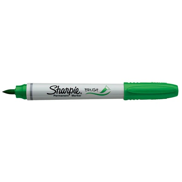 Sharpie Brushtip Green